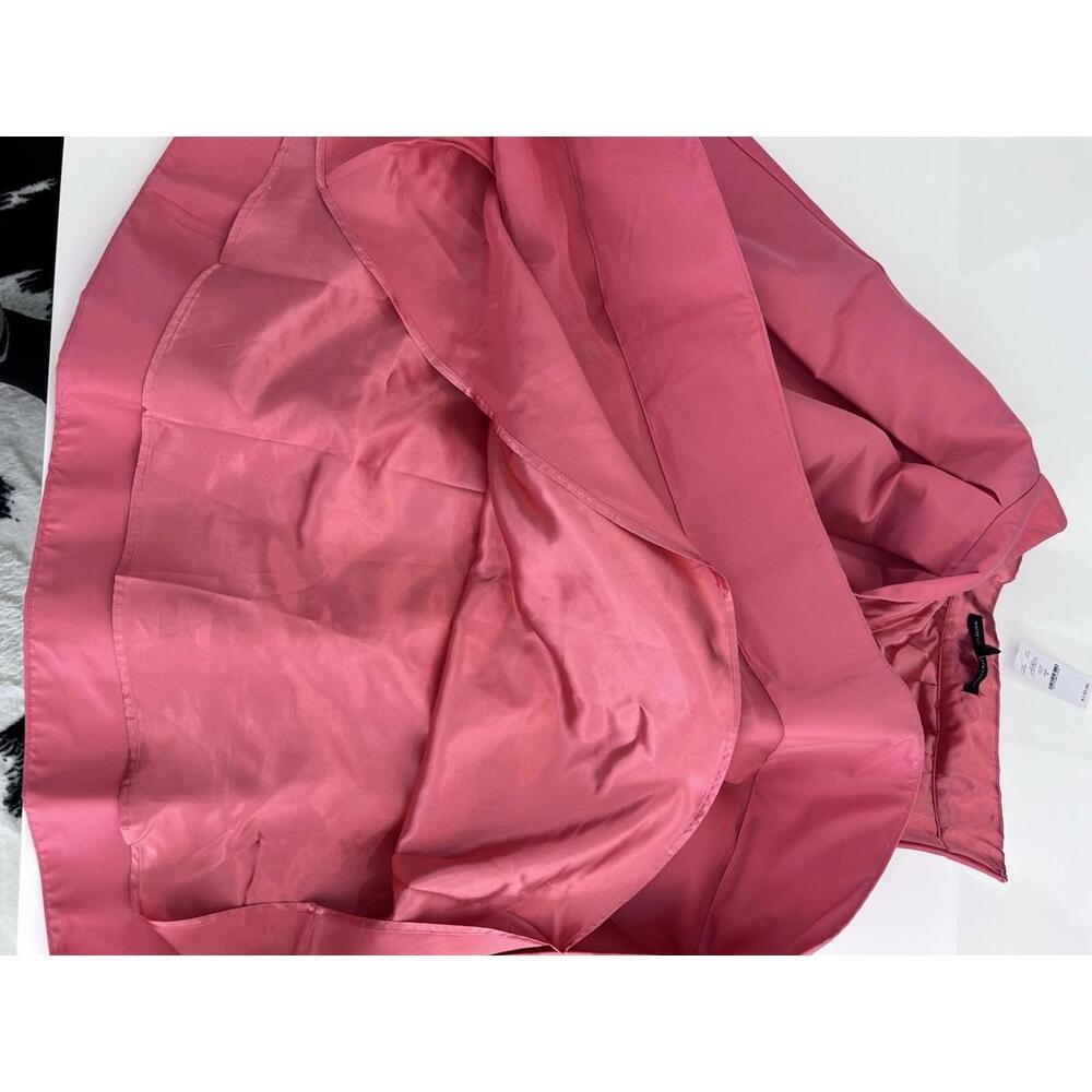 $140 NEW White House Black Market Elegant Gelato Taffeta Midi Skirt - Picture 8 of 11
